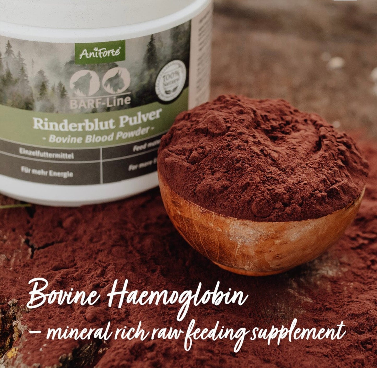 Aniforte Bovine Blood Powder 250g Supplement